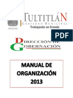 Manualdeorganizacion2013gobernacion PDF