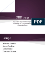 Requisitos Ergonômicos para Trabalho de Escritórios Com Computadores (NBR 9241-11)