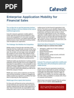 Catavolt Fact Sheet Finance Sales