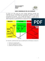 Propiedades Generales de Los Hongos