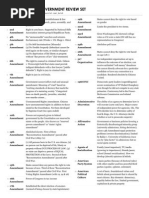 AP Government Review Set