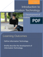 Topic 1 Information Technology