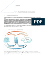 Transformaciones de La Materia