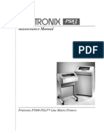 16855649 Printronix P5000 Line Matrix Printers Maintenance Manual