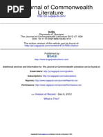 Download The Journal of Commonwealth Literature 2012 Narayan 509 34 by vvunited SN238148324 doc pdf