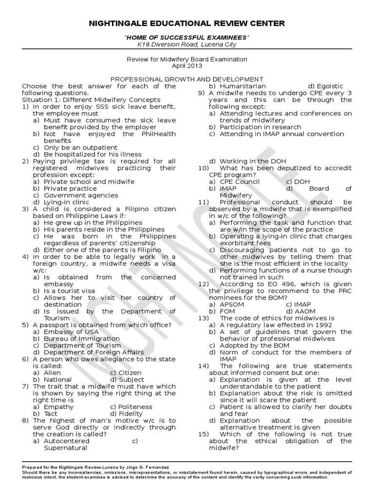 Midwifery Review PDF Midwife Social Institutions