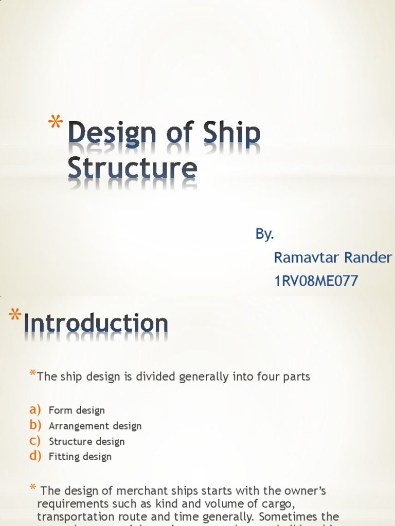 Basic Ship Structure Design Pdf Buckling Bending