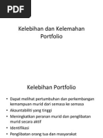 Kelebihan Dan Kelemahan Portfolio