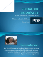 Portafolio Diagnóstico Yaned