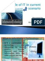 11 Roll of It Current Scenarios