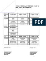 Jadual Ujian Percubaan Upsr (BK 11) 2014 SK Bintang, Setiu, Terengganu
