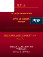 Sangrado - Digestivo - Alto (Dr. Javier Pastora)