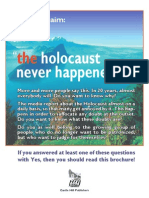 Brochure.heretics Claim - The Holocaust Never Happened