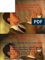 Ethical Values in Accounting