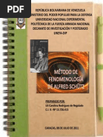 3.4 Metodo de La Fenomenologia de Alfred Schutz