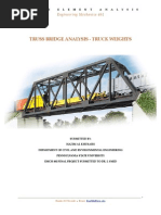 Truss Bridge Project