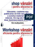 Vanzari Eficiente Pentru Afacerea Ta 1.0 - Handout