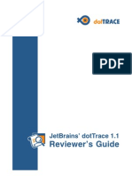 Reviewer'S Guide: Jetbrains' Dottrace 1.1