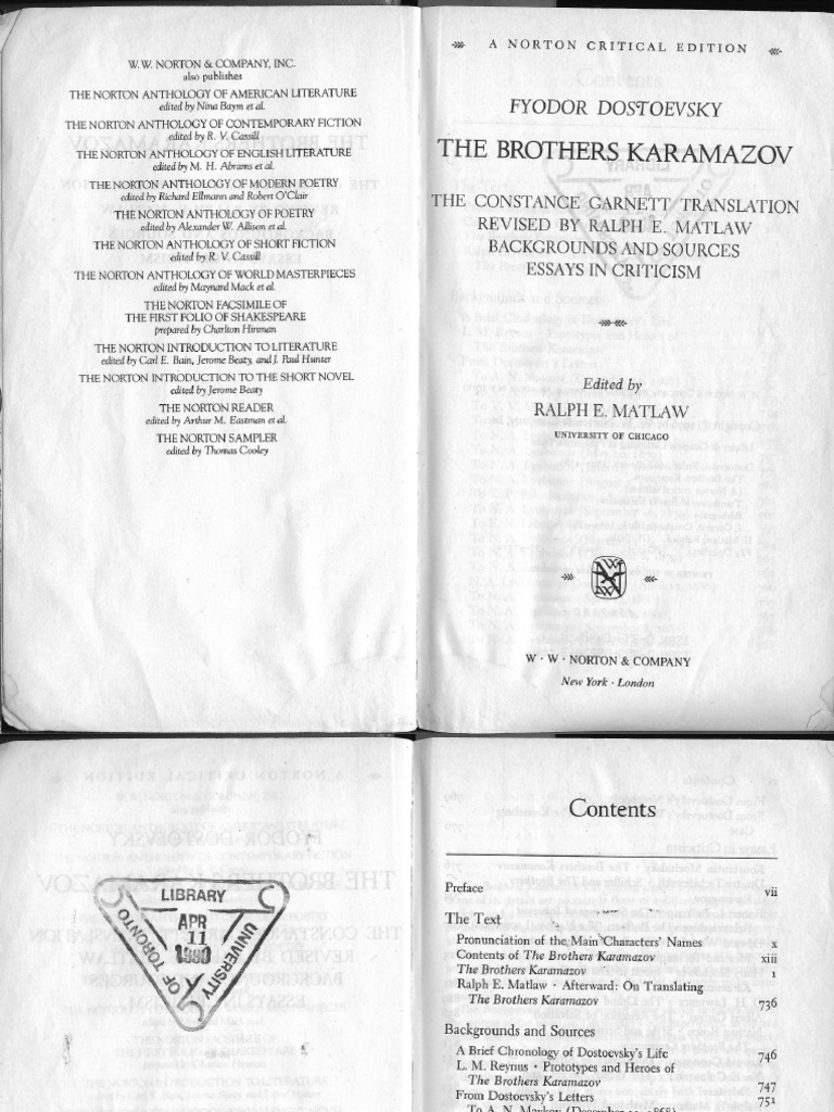 Parable of The Onion (From Dostoevsky's 'Brothers Karamazov') PDF