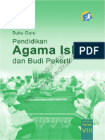 Pendidikan Agama Islam Dan Budi Pekerti (Buku Guru) Kelas 8 PDF