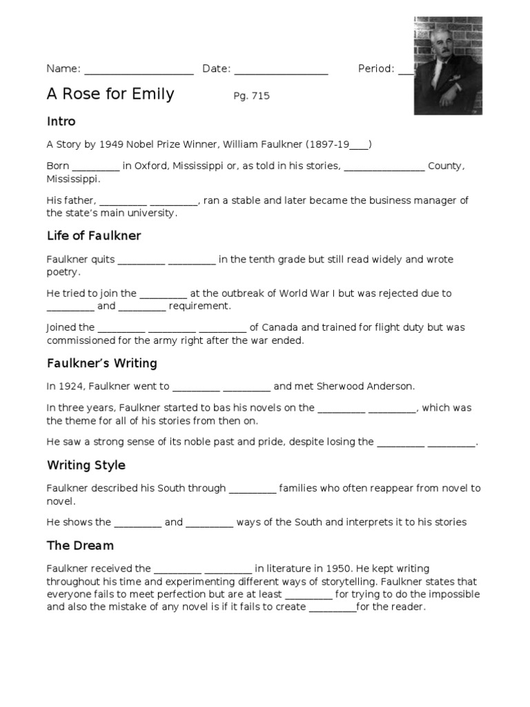 A rose for emily picture