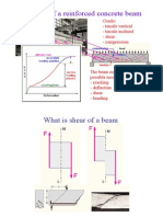 Behavior of A Reinforced Concrete Beam