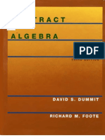 Abstract Algebra - Dummit and Foote