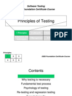 Principles of Testing: Software Testing ISEB Foundation Certificate Course