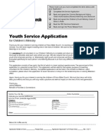 Youth Service Application