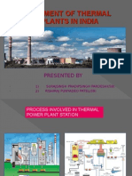Management of Thermal Power Plant in India