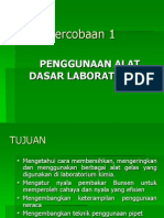 Percobaan 1