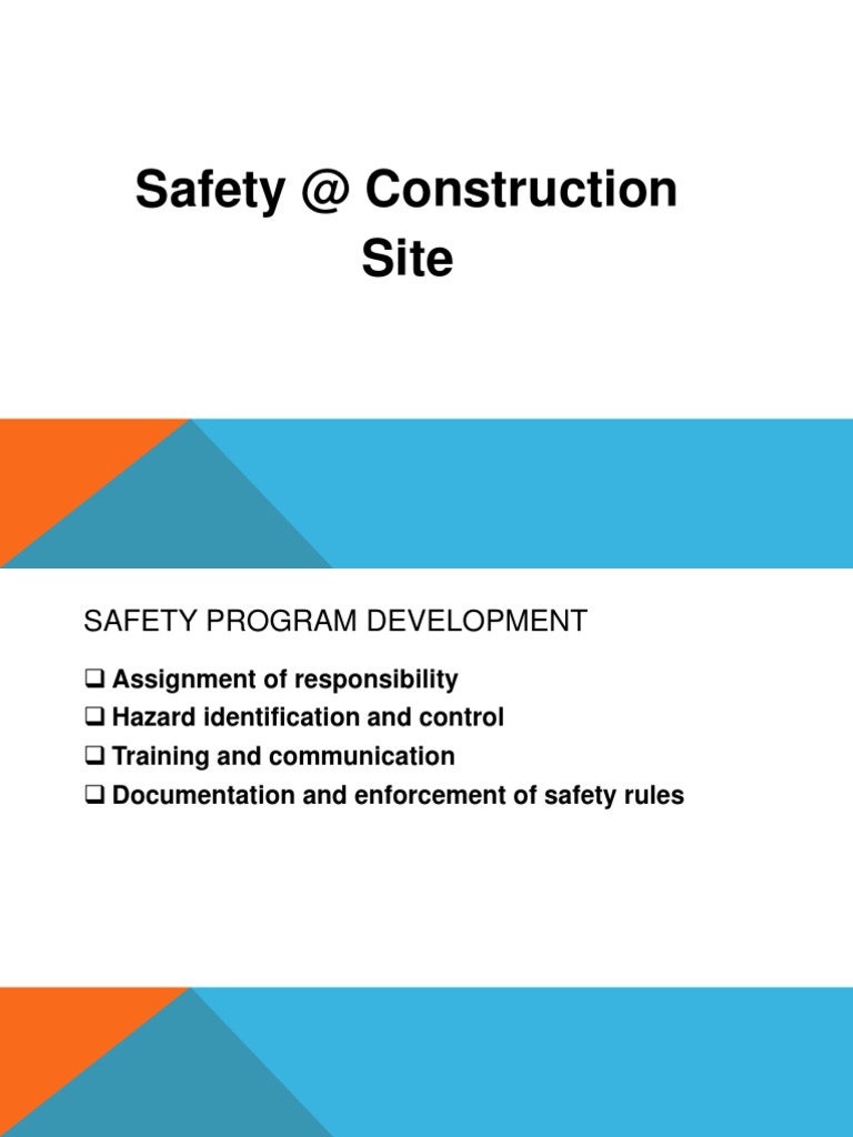 Constructionsafetymanagement 121230084058 Phpapp02 | PDF