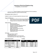 EEE 3 Course Syllabus