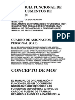 Jerarquia Funcional de Los Documentos de Gestion