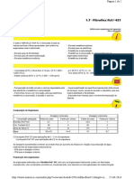 Aditivo FIBROFLEX Refa 421 melhora resistência de argamassas