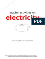Inquiry Activities On: Electricity