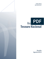 Relatório do Resultado do Tesouro Nacional no mês de julho de 2014