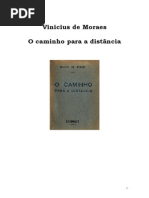 03 - Vinicius de Moraes - O Caminho Para a Distancia