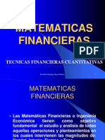 Matematicas Financiera