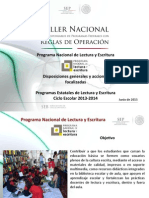 Programa de Lectura