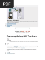 Samsung Galaxy S III Teardown