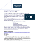 Vaccines and Global Health - The Week in Review - 30 August 2014