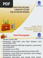 Download MODUL1-PENGERTIANDANRUANGLINGKUPSTUDIKELAYAKANBISNISpptbyapi-262737051SN238203369 doc pdf