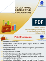 Modul 1-Pengertian Dan Ruang Lingkup Studi Kelayakan Bisnis