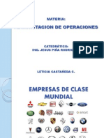 Empresas de Clase Mundial