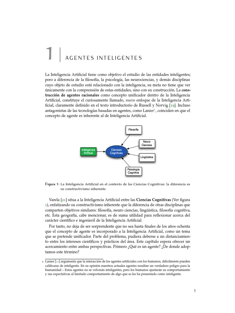 Agentes Inteligentes en IA | PDF | Inteligencia artificial ...