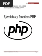 Cuaderno de Ejercicios y Practicas PHP