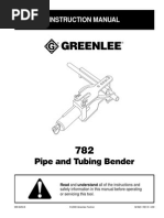 Download Greenlee Pipe and Tube Bender 782 IM823REV08 by Leonard SN238210144 doc pdf