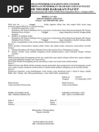 Surat Permohonan Perubahan Rekening