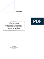 Eric Hobsbawm Naciones y Nacionalismo Desde 1780 (Recovered 1)